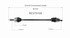 NCV75100 by GSP AUTO PARTS NORTH AMERICA INC - NEW CV Axle