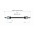 NCV75103 by GSP AUTO PARTS NORTH AMERICA INC - NEW CV Axle