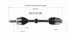 NCV75106 by GSP AUTO PARTS NORTH AMERICA INC - GSP CV Axle