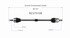 NCV75108 by GSP AUTO PARTS NORTH AMERICA INC - CV Axle Asm.