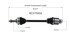 NCV75502 by GSP AUTO PARTS NORTH AMERICA INC - NEW CV AXLE