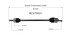 NCV75531 by GSP AUTO PARTS NORTH AMERICA INC - NEW CV AXLE