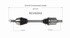 NCV82002 by GSP AUTO PARTS NORTH AMERICA INC - New CV Axle