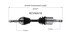 NCV82016 by GSP AUTO PARTS NORTH AMERICA INC - NEW CV AXLE