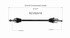 NCV82018 by GSP AUTO PARTS NORTH AMERICA INC - NEW CV AXLE