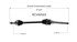 NCV82022 by GSP AUTO PARTS NORTH AMERICA INC - NEW CV AXLE