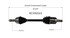 NCV82023 by GSP AUTO PARTS NORTH AMERICA INC - NEW CV Axle