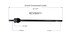 NCV82511 by GSP AUTO PARTS NORTH AMERICA INC - CV AXLE