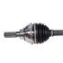 NCV82999 by GSP AUTO PARTS NORTH AMERICA INC - New CV Axle - Rear Left or Right, 26.5" Length, for 1992-2001 AM General Hummer