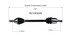 NCV83006 by GSP AUTO PARTS NORTH AMERICA INC - New CV Axle