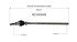 NCV83508 by GSP AUTO PARTS NORTH AMERICA INC - NEW CV AXLE