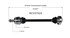 NCV27024 by GSP AUTO PARTS NORTH AMERICA INC - CV Axle Assembly