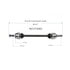 NCV73083 by GSP AUTO PARTS NORTH AMERICA INC - GSP CV Axle