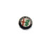 68300494AA by MOPAR - Wheel Cap - Chrome and Black, with Alfa Romeo Logo