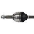 NCV53101 by GSP AUTO PARTS NORTH AMERICA INC - CV Axle - Front Left, 2013-2017 Nissan Versa 1.6L, Automatic, Gas, Neoprene Boot