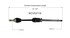 NCV53116 by GSP AUTO PARTS NORTH AMERICA INC - NEW CV Axle