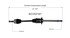 NCV53167 by GSP AUTO PARTS NORTH AMERICA INC - NEW CV AXLE