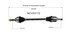 NCV53172 by GSP AUTO PARTS NORTH AMERICA INC - NEW CV Axle