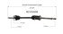 NCV53556 by GSP AUTO PARTS NORTH AMERICA INC - NEW CV AXLE