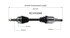 NCV53566 by GSP AUTO PARTS NORTH AMERICA INC - NEW CV AXLE