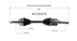 NCV53575 by GSP AUTO PARTS NORTH AMERICA INC - NEW CV AXLE