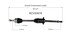 NCV53578 by GSP AUTO PARTS NORTH AMERICA INC - NEW CV AXLE