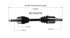 NCV53579 by GSP AUTO PARTS NORTH AMERICA INC - NEW CV AXLE