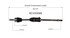 NCV53586 by GSP AUTO PARTS NORTH AMERICA INC - NEW CV AXLE