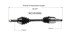 NCV53592 by GSP AUTO PARTS NORTH AMERICA INC - NEW CV AXLE