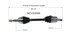 NCV53599 by GSP AUTO PARTS NORTH AMERICA INC - CV AXLE