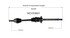 NCV53601 by GSP AUTO PARTS NORTH AMERICA INC - CV AXLE