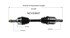 NCV53607 by GSP AUTO PARTS NORTH AMERICA INC - NEW CV AXLE