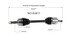 NCV53611 by GSP AUTO PARTS NORTH AMERICA INC - NEW CV AXLE