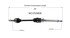 NCV53908 by GSP AUTO PARTS NORTH AMERICA INC - NEW CV AXLE