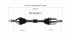 NCV53911 by GSP AUTO PARTS NORTH AMERICA INC - CV Axle Shaft Assembly
