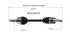 NCV53915 by GSP AUTO PARTS NORTH AMERICA INC - NEW CV AXLE