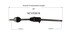 NCV53916 by GSP AUTO PARTS NORTH AMERICA INC - NEW CV AXLE