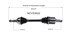 NCV53922 by GSP AUTO PARTS NORTH AMERICA INC - NEW CV AXLE