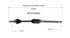 NCV53923 by GSP AUTO PARTS NORTH AMERICA INC - NEW CV AXLE