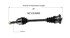 NCV53986 by GSP AUTO PARTS NORTH AMERICA INC - NEW CV AXLE