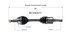 NCV62011 by GSP AUTO PARTS NORTH AMERICA INC - NEW CV AXLE