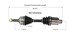 NCV64502 by GSP AUTO PARTS NORTH AMERICA INC - NEW CV AXLE