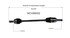 NCV66002 by GSP AUTO PARTS NORTH AMERICA INC - New CV Axle