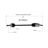 NCV66004 by GSP AUTO PARTS NORTH AMERICA INC - NEW CV Axle