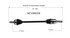 NCV66008 by GSP AUTO PARTS NORTH AMERICA INC - New CV Axle