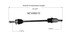 NCV66010 by GSP AUTO PARTS NORTH AMERICA INC - NEW CV Axle