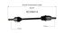 NCV66014 by GSP AUTO PARTS NORTH AMERICA INC - NEW CV Axle