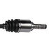 NCV66015 by GSP AUTO PARTS NORTH AMERICA INC - CV Axle Assembly, Front, RH=LH, for 2005-2007 Subaru Impreza