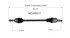 NCV66017 by GSP AUTO PARTS NORTH AMERICA INC - NEW CV Axle