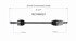 NCV66021 by GSP AUTO PARTS NORTH AMERICA INC - New CV Axle